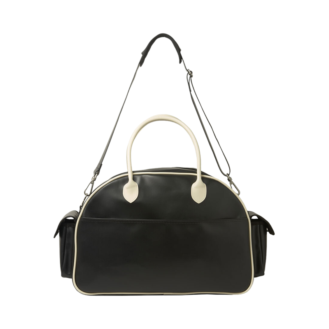이미스 뉴 로고 보스턴 백 블랙(Emis New Logo Boston Bag Black) - 4