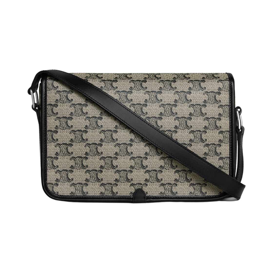 셀린느 프린트 트리옹프 캔버스 미디움 메신저백 베이지(Celine Medium Messenger Bag in Print Triomphe Canvas Beige) - 2