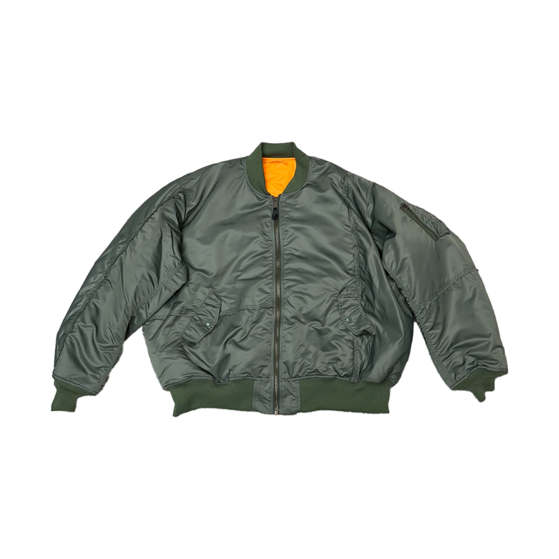 마스터마인드 월드 x 알파 인더스트리 MA-1 올리브 - 24FW(Mastermind World x Alpha Industries MA-1 Olive - 24FW)