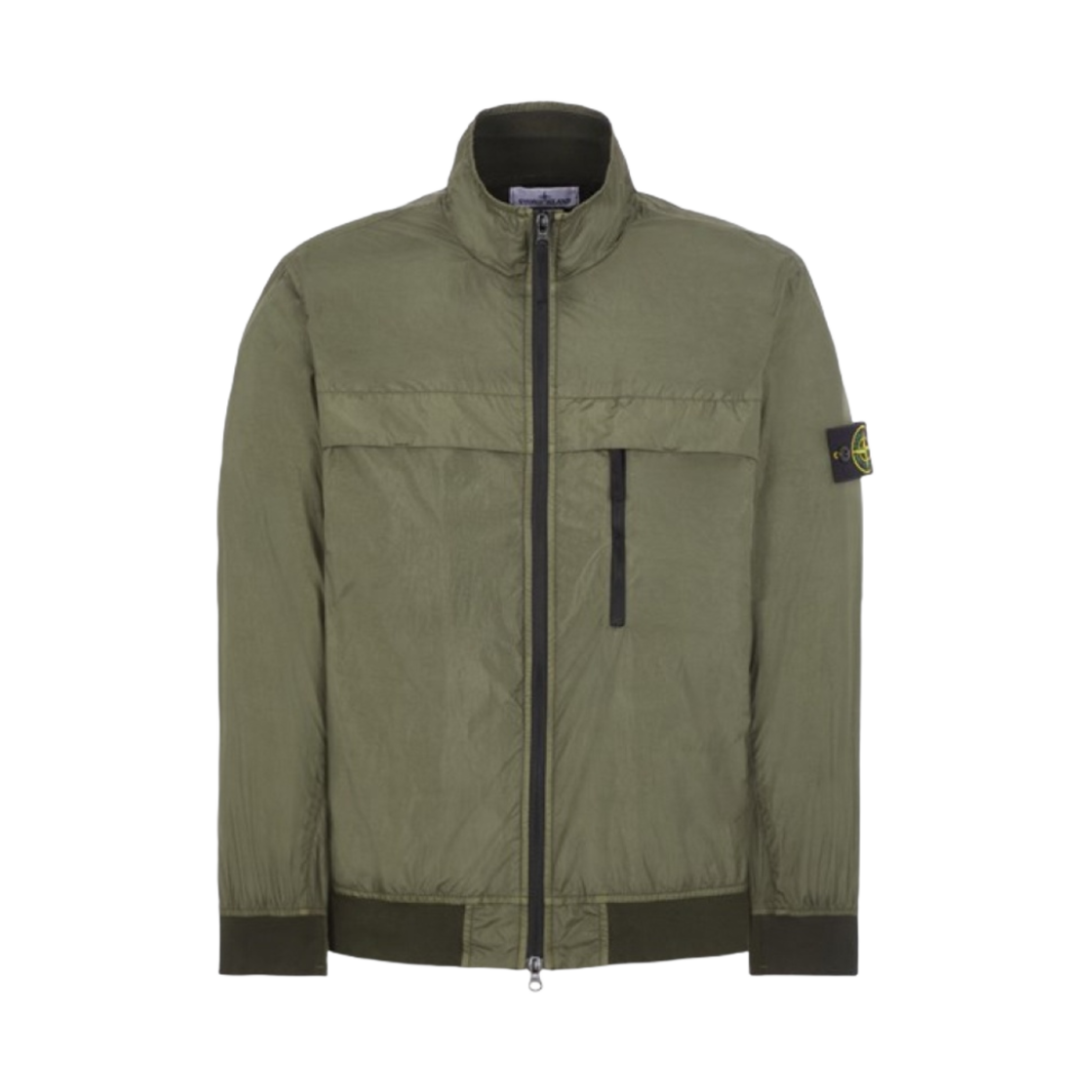 801541022-V0059 Stone Island 41022 Garment Dyed Crinkle Reps R-Ny Blouson Musk Green