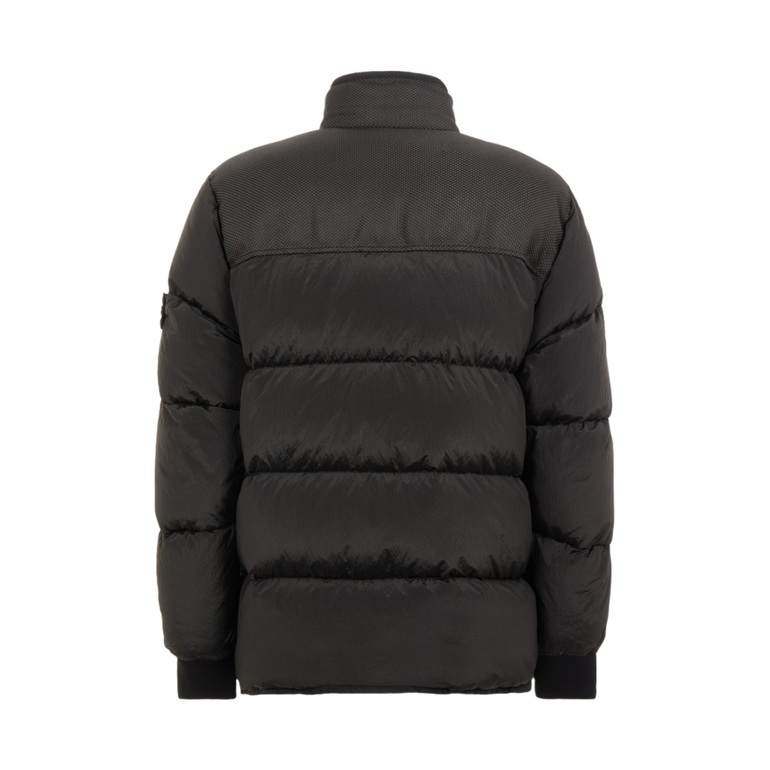 스톤 아일랜드 42840 모디파이드 파나마 나일론 믹스 패브릭 다운-TC 자켓 블랙 - 21FW(Stone Island 42840 Modified Panama Nylon Mix Fabric Down-TC Jacket Black - 21FW) - 2