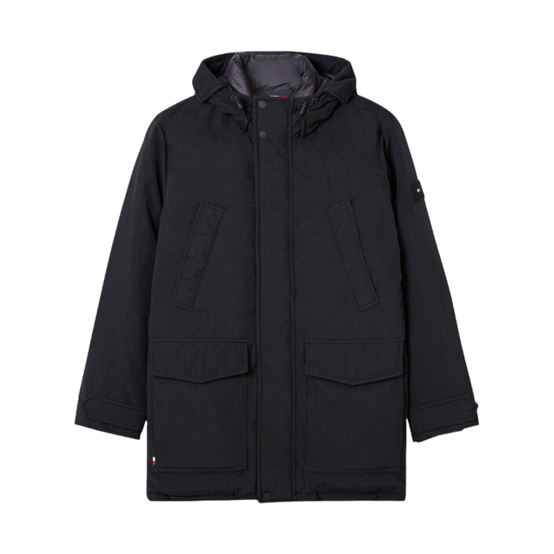 T12E9QOT030MT1BDS Tommy Jeans Rocky Down Parka Black