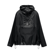 (W) Zara x And Wander Windproof Jacket Dark Navy