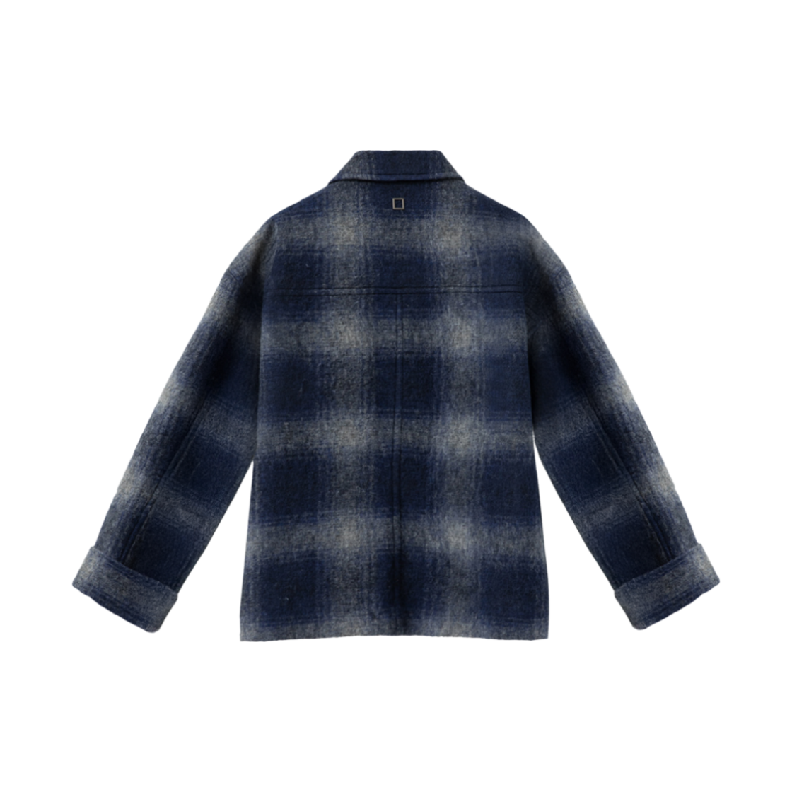 우영미 체크 자켓 블루 - 24FW(Wooyoungmi Check Jacket Blue - 24FW) - 2