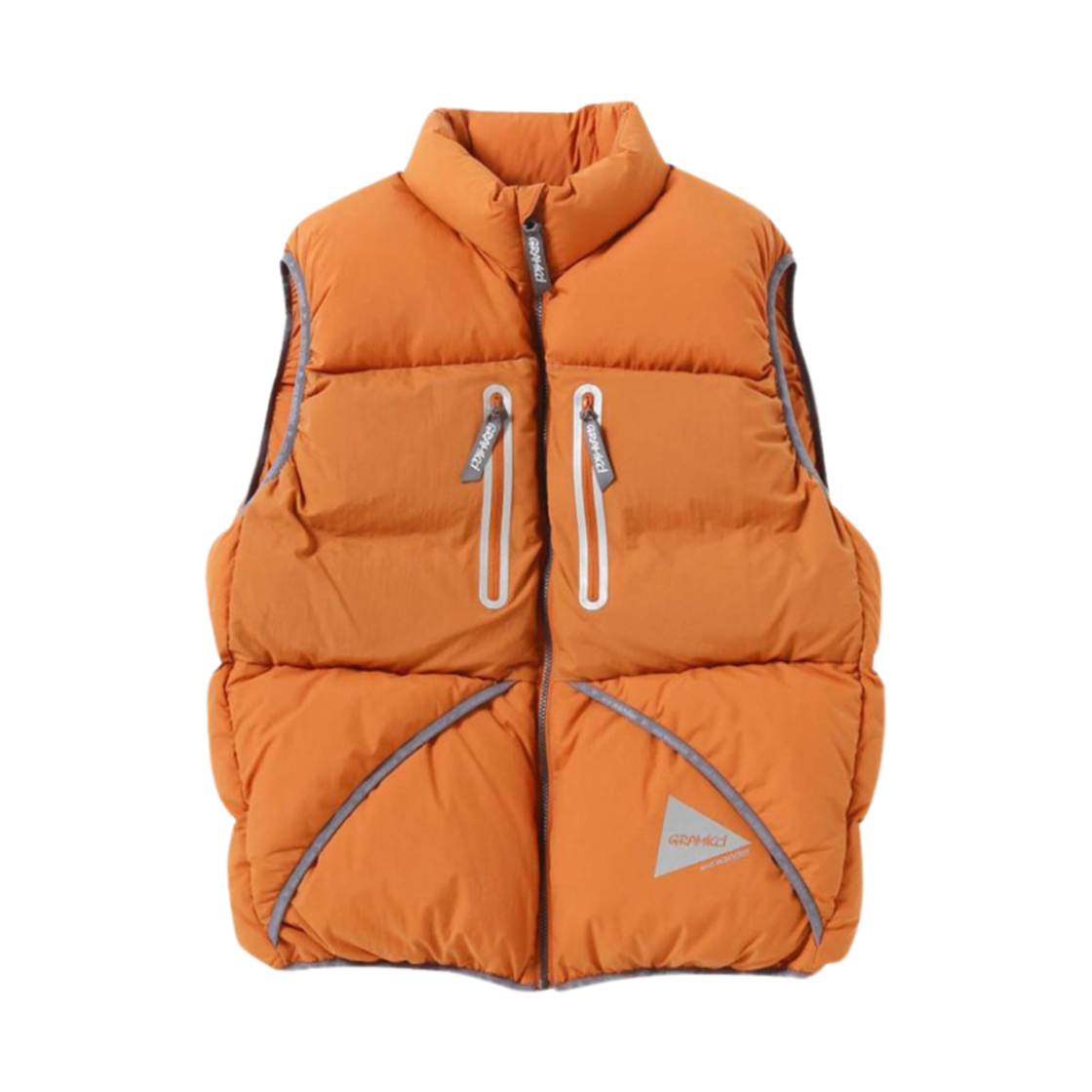 - (W) And Wander x Gramicci Down Vest Orange