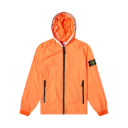 Stone Island 41131 Skin Touch Nylon-TC Garment Dyed Hooded Blouson Orange - 22SS