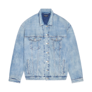 Balenciaga Padded Japanese Denim Jacket Indigo