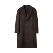 Our Legacy Hairy Alpaca Whale Coat Brown