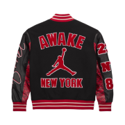 Jordan x Awake NY Varsity Jacket University Red (FQ5439-657)
