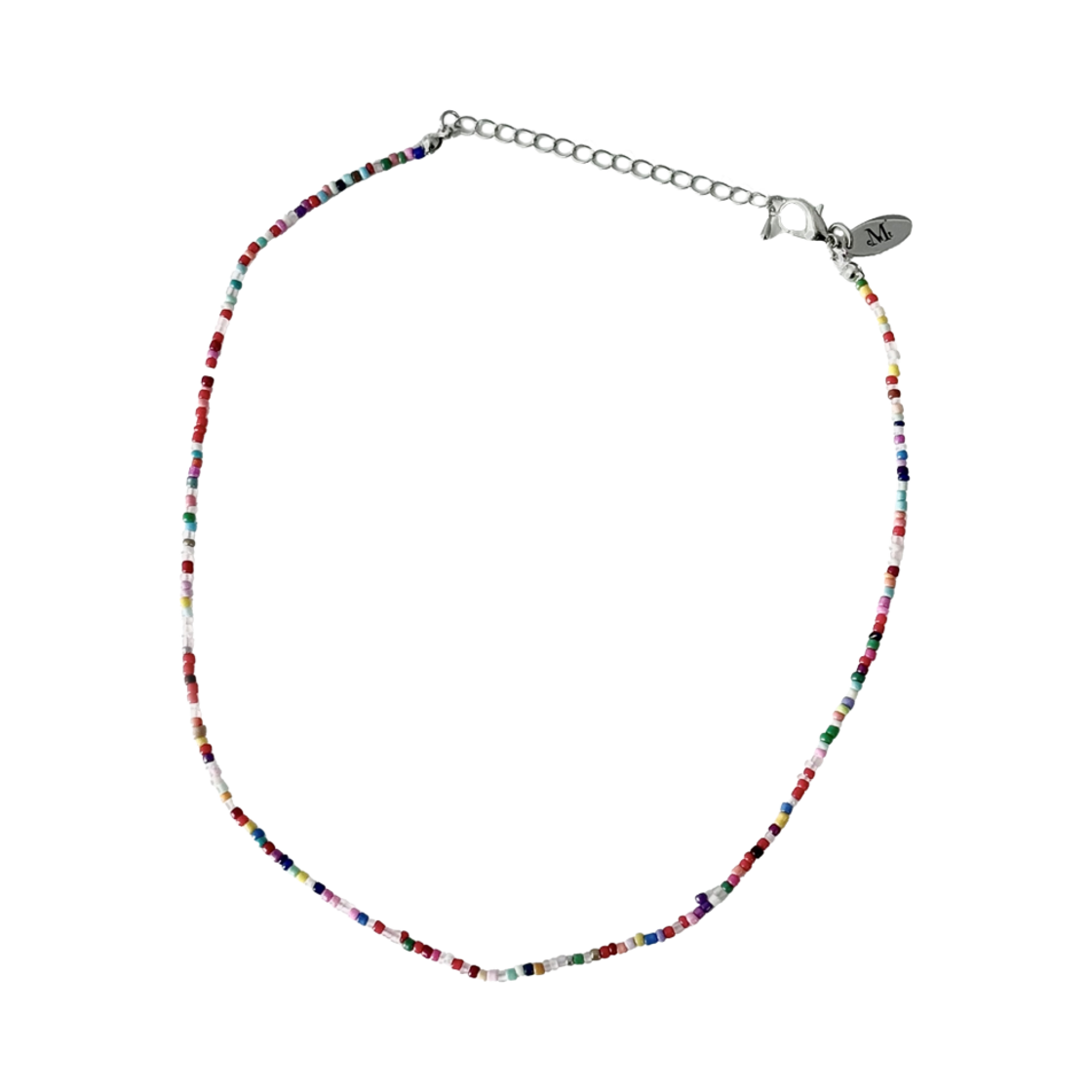 무센트 리즈 시그니처 비즈 목걸이 멀티(MUCENT Leeds Signature Biz Necklace Multi)