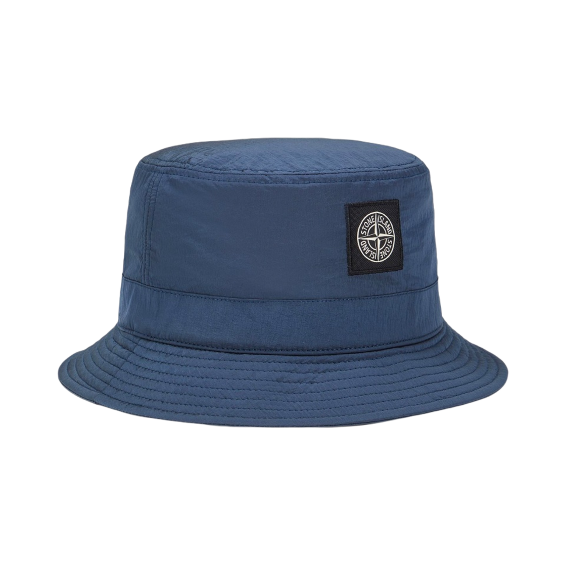 스톤 아일랜드 99376 나일론 메탈 에코닐 재생 나일론 버킷햇 아비오 블루 - 23SS(Stone Island 99376 Nylon Metal in Econyl Regenerated Nylon Bucket Hat Avio Blue - 23SS) - 1