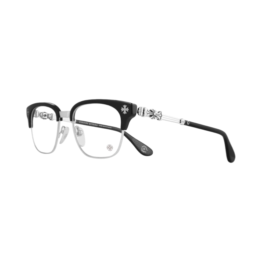 BONENNOISSEUR2-BK-BS Chrome Hearts Bonennoisseur II Black Brushed Silver