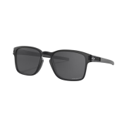 Oakley Latch Square Matte Black Ink Frame Prizm Black Polarized Lenses Low Bridge Fit