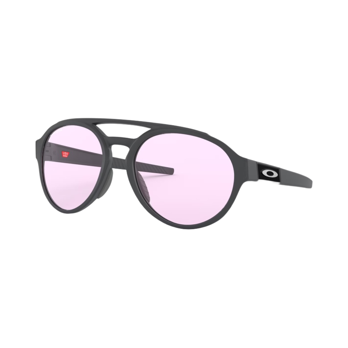 오클리 포레이저 매트 카본 프레임 프리즘 로우 라이트 렌즈 하이 브릿지 핏(Oakley Forager Matte Carbon Frame Prizm Low Light Lenses High Bridge Fit) - 1
