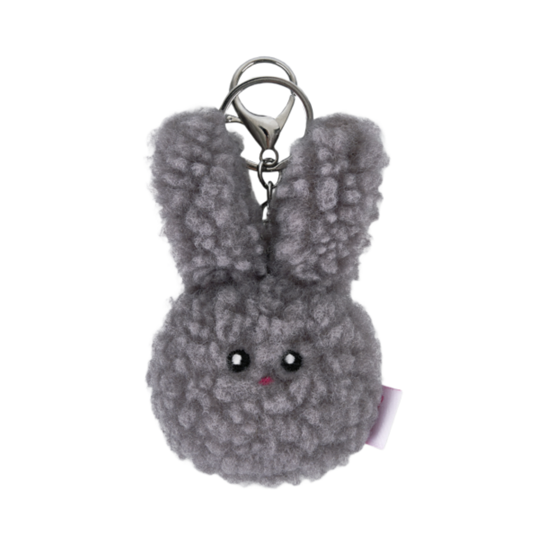 올리베 래빗 페이스 키체인 다크 그레이(Olivet Rabbit Face Keychain Dark Grey)