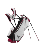 Jordan Fade Away Golf Bag White Varsity Red