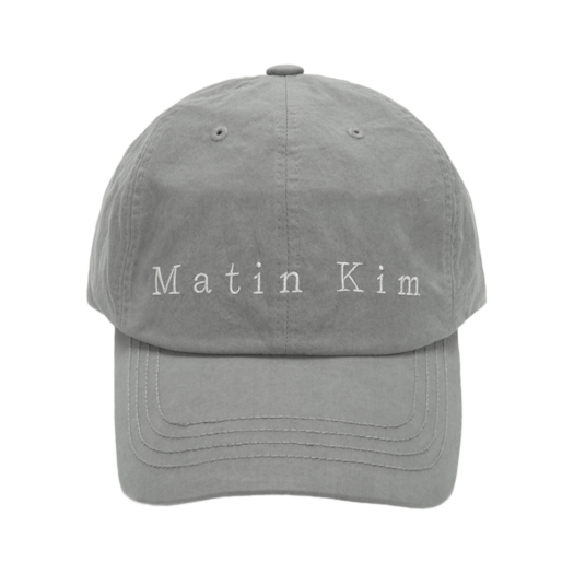 キャップ Matin Kim MATIN TYPO BALL CAP 5BNY307 마뗑킴 마뗑 타이포 볼캡 네이비 | Matin Kim | KREAM