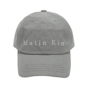 Matin Kim Matin Typo Ball Cap Grey