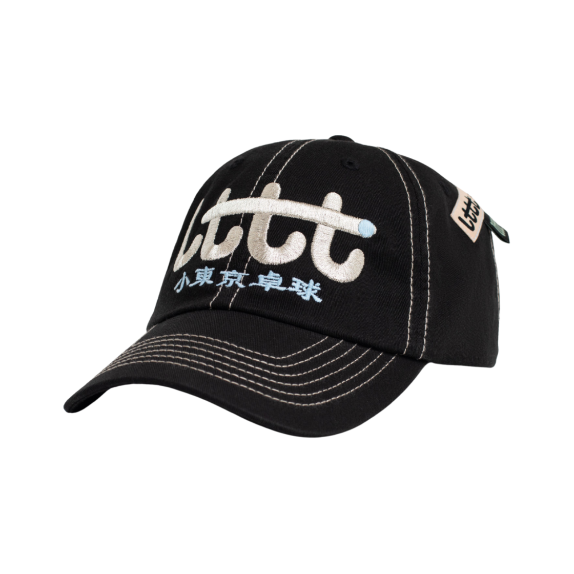 리틀 도쿄 테이블 테니스 캡 블랙 메탈릭(LTTT Cap Black Metallic)