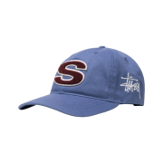 Stussy Chenille S Low Pro Cap Blue