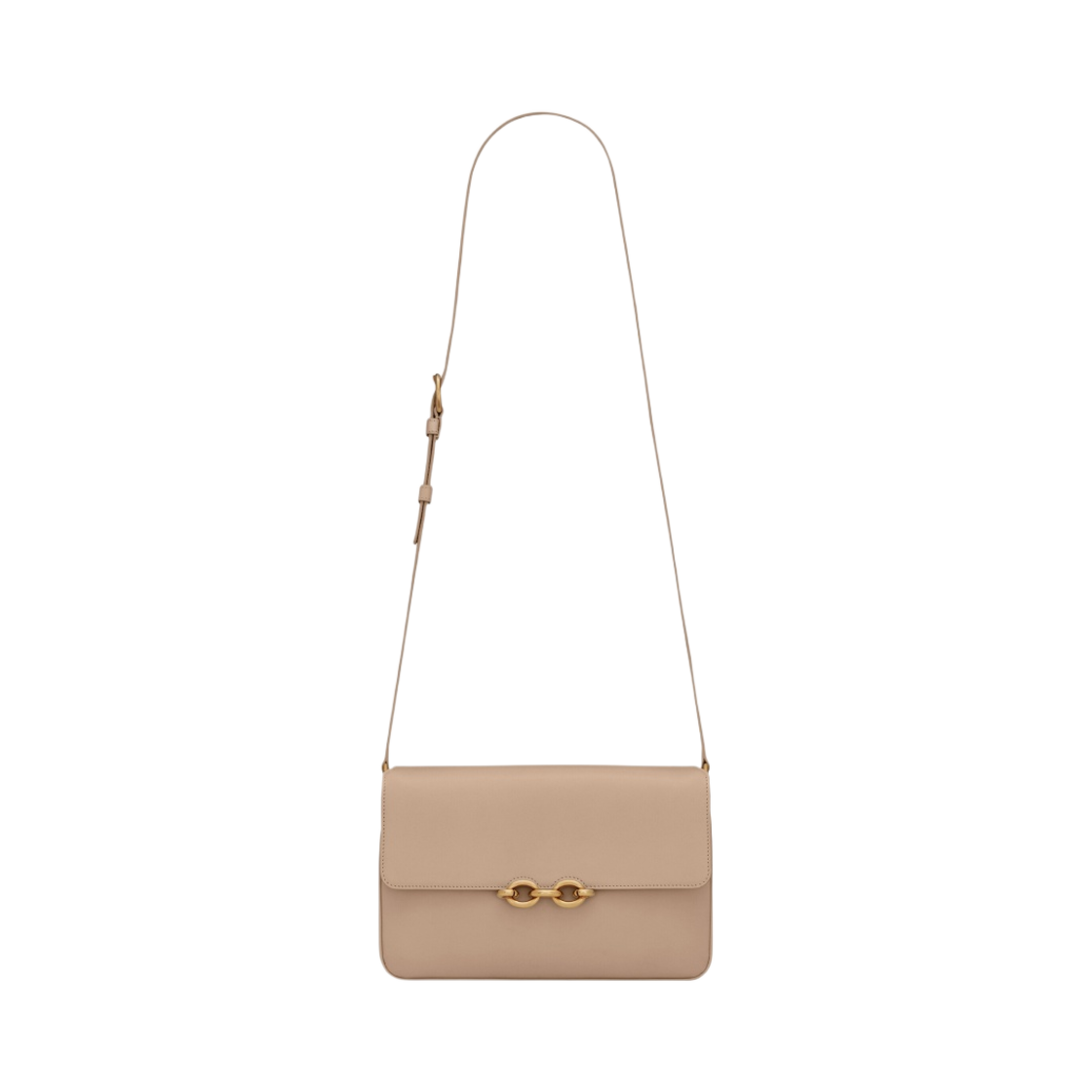 생로랑 르 메일론 사첼 스무스 레더 다크 베이지(Saint Laurent Le Maillon Satchel In Smooth Leather Dark Beige) - 1