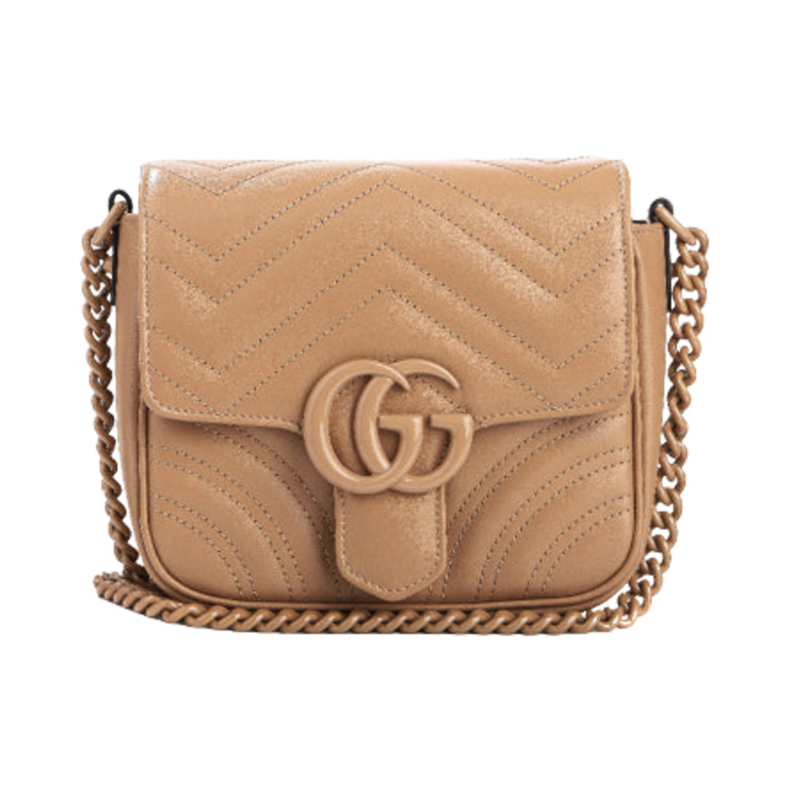 826099-AAET7-2754 Gucci GG Quilted Crossbody Bag Rose Beige