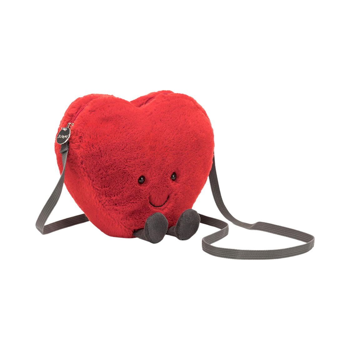 A4HB Jellycat Amuseables Heart Bag Red