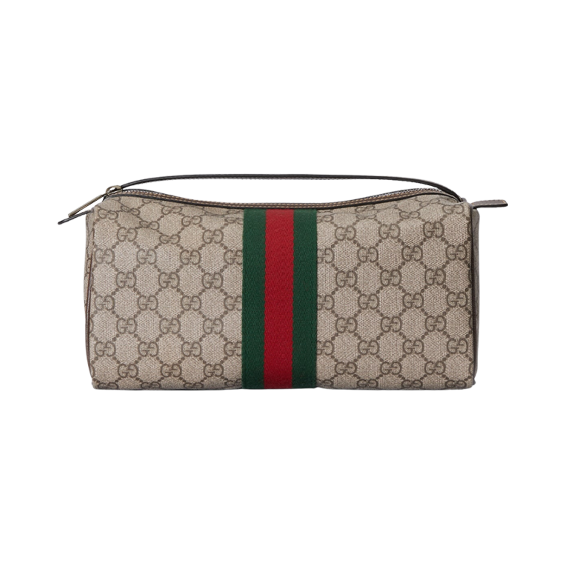 구찌 코스메틱 케이스 스퀘어 웹 베이지 에보니 슈프림(Gucci Toiletry Case with Web Beige Ebony Supreme) - 3