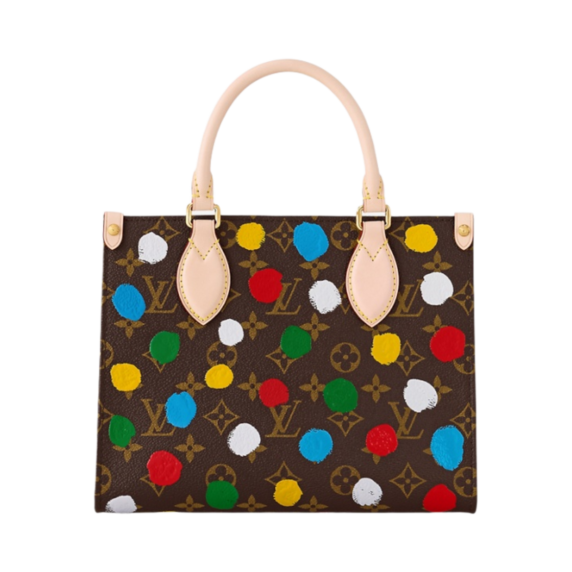 루이비통 x 야요이 쿠사마 온더고 PM 닷 프린트 모노그램(Louis Vuitton x YK Onthego PM Dots Print Monogram) - 3