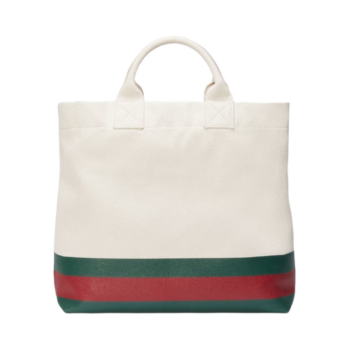 구찌 캔버스 토트백 엠보스 디테일 내츄럴(Gucci Canvas Tote Bag with Embossed Detail Natural) - 4