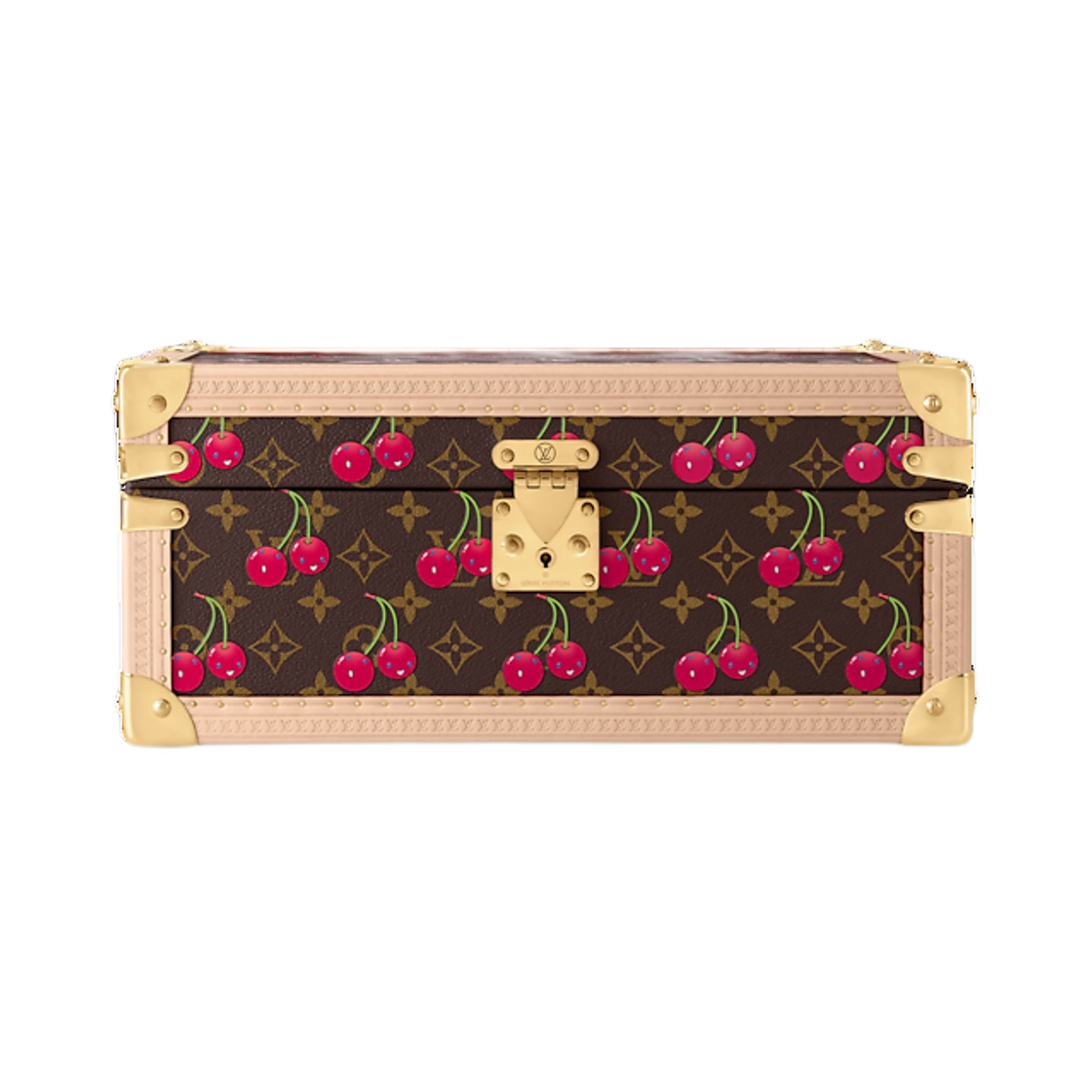 루이비통 x 무라카미 타카시 코프레 악세수아 체리 모노그램 체리 코팅 캔버스(Louis Vuitton x Murakami Takashi Coffret Accessoires Cherry Monogram Cherry Coated Canvas)