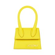Jacquemus Le Chiquito Signature Leather Mini Handbag Yellow