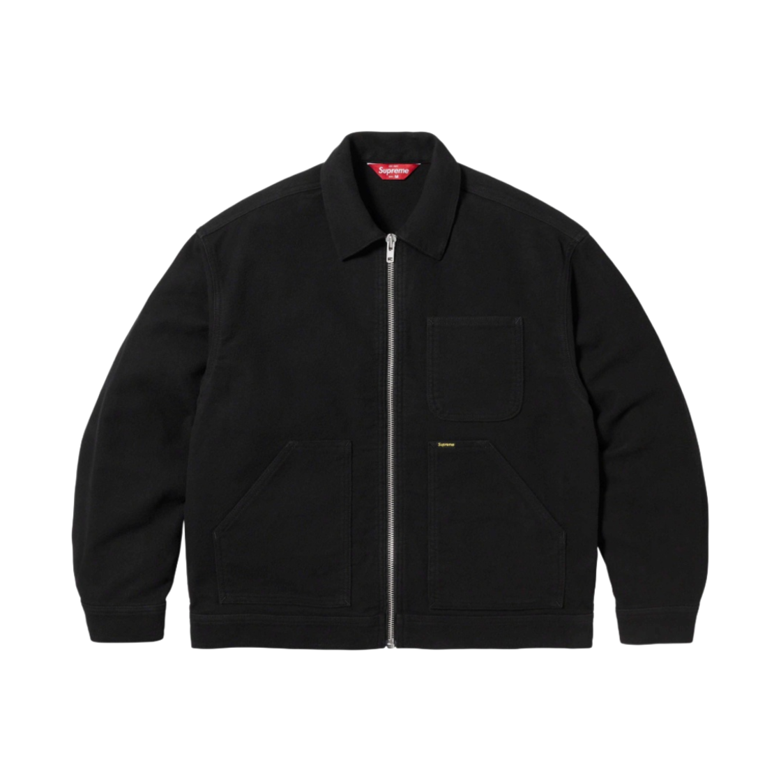 슈프림 몰스킨 워크 자켓 블랙 - 23FW