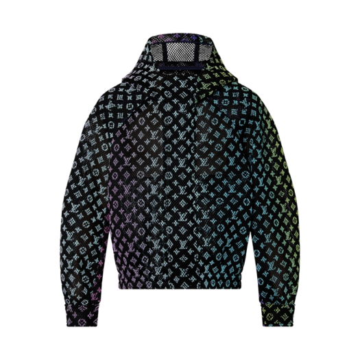 Louis Vuitton Gradient Monogram Mesh Blouson Black