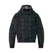Louis Vuitton Gradient Monogram Mesh Blouson Black