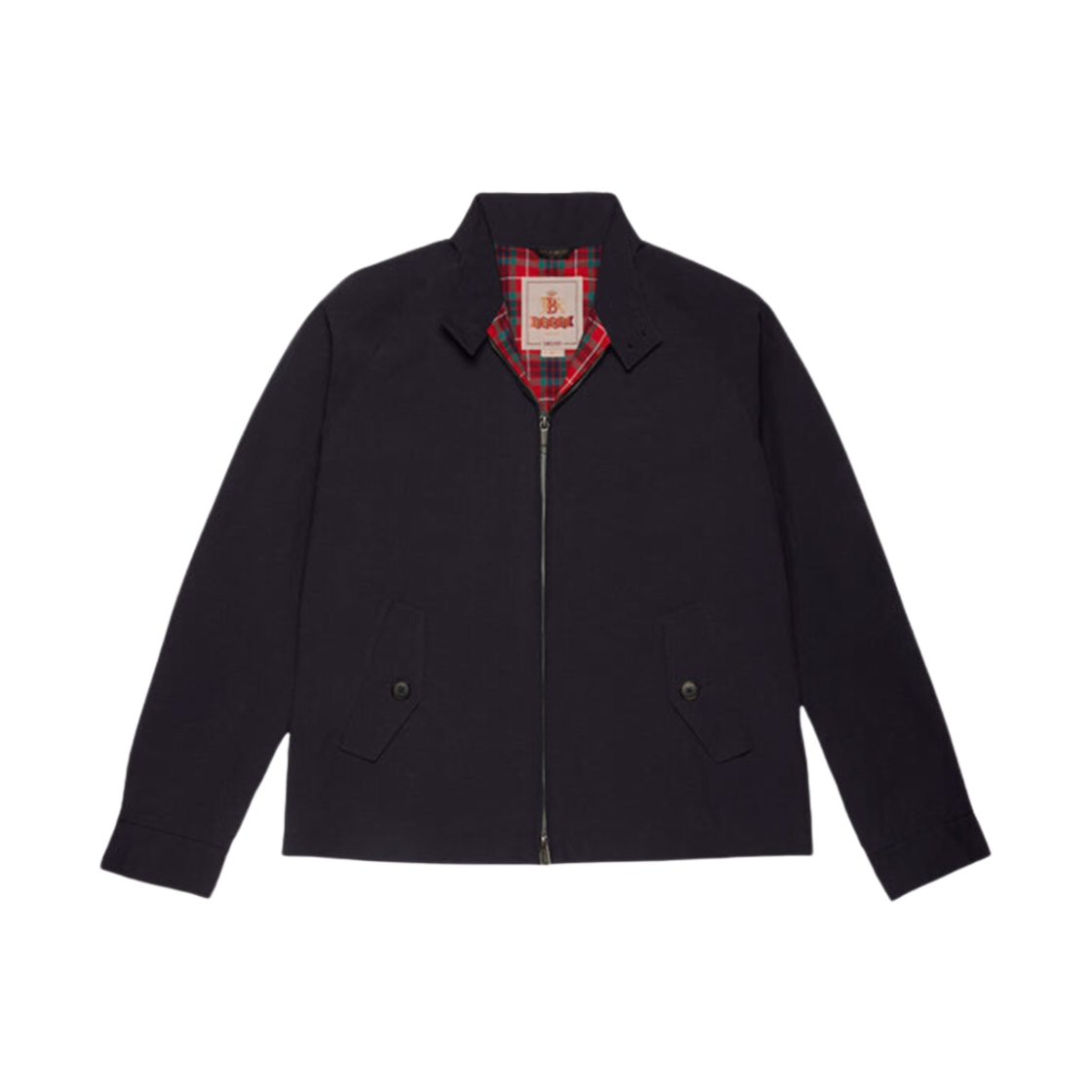 BRCPS0859BCNY1-300 Baracuta G4 Regular Fit Harrington Jacket Dark Navy