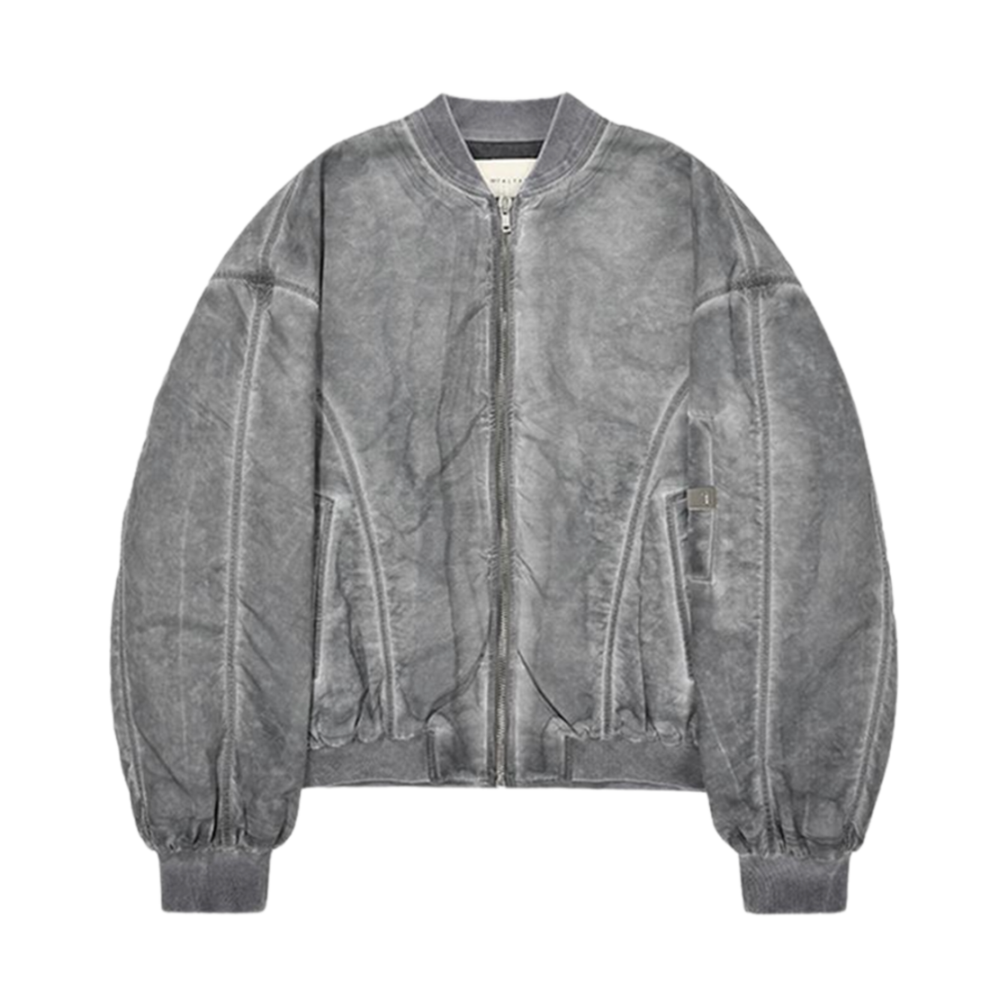 AAMOU0439FA02BLK0003 1017 Alyx 9SM Overdyed Bomber Jacket Washed Black