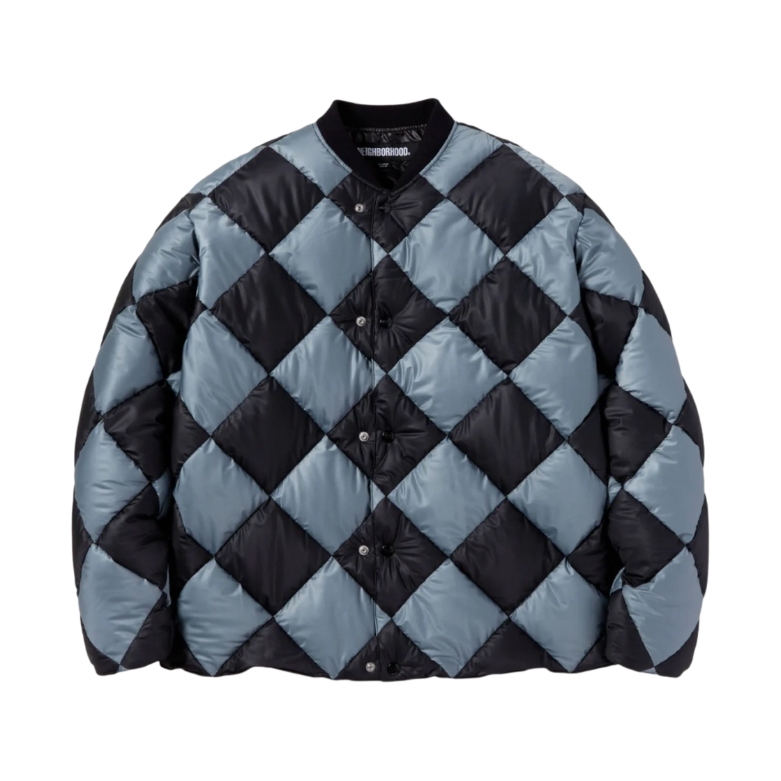 네이버후드 체커 다운 자켓 그레이(Neighborhood Checker Down Jacket Gray)