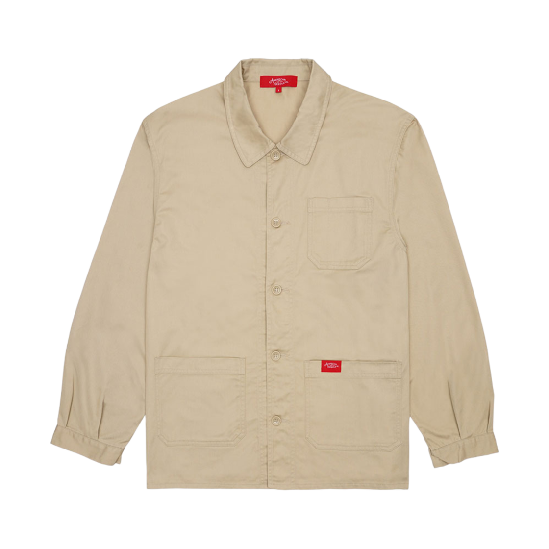 AN2SJK752BE American Needle AN Coverall Jacket Safari Beige