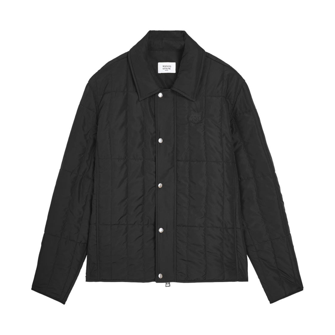 NM02104WQ4042-P199 Maison Kitsune Quilted Blouson Black