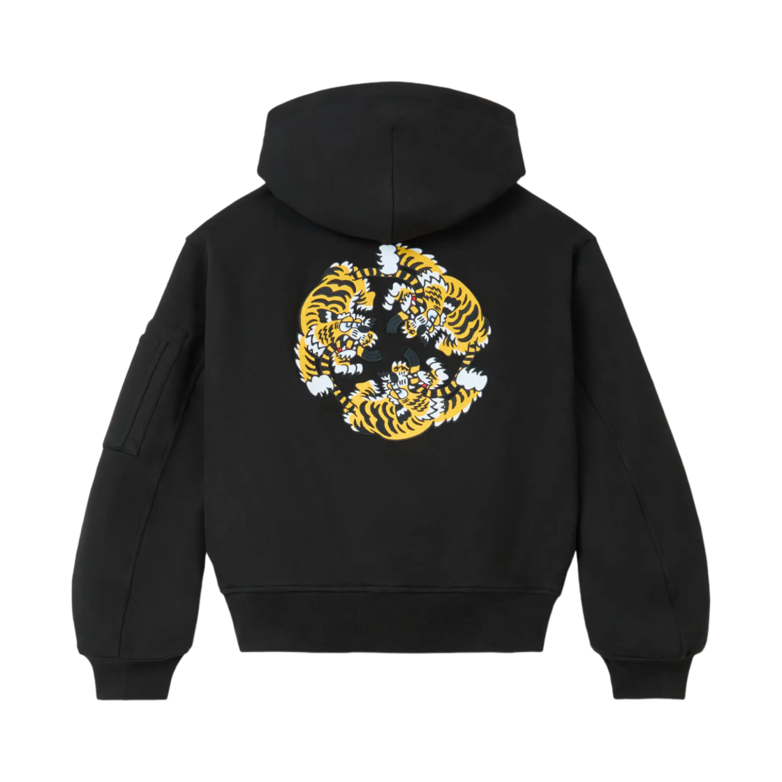 겐조 x 베르디 마켓 리버시블 자수 봄버 블랙(Kenzo x Verdy Market Reversible Embroidered Bomber Black)