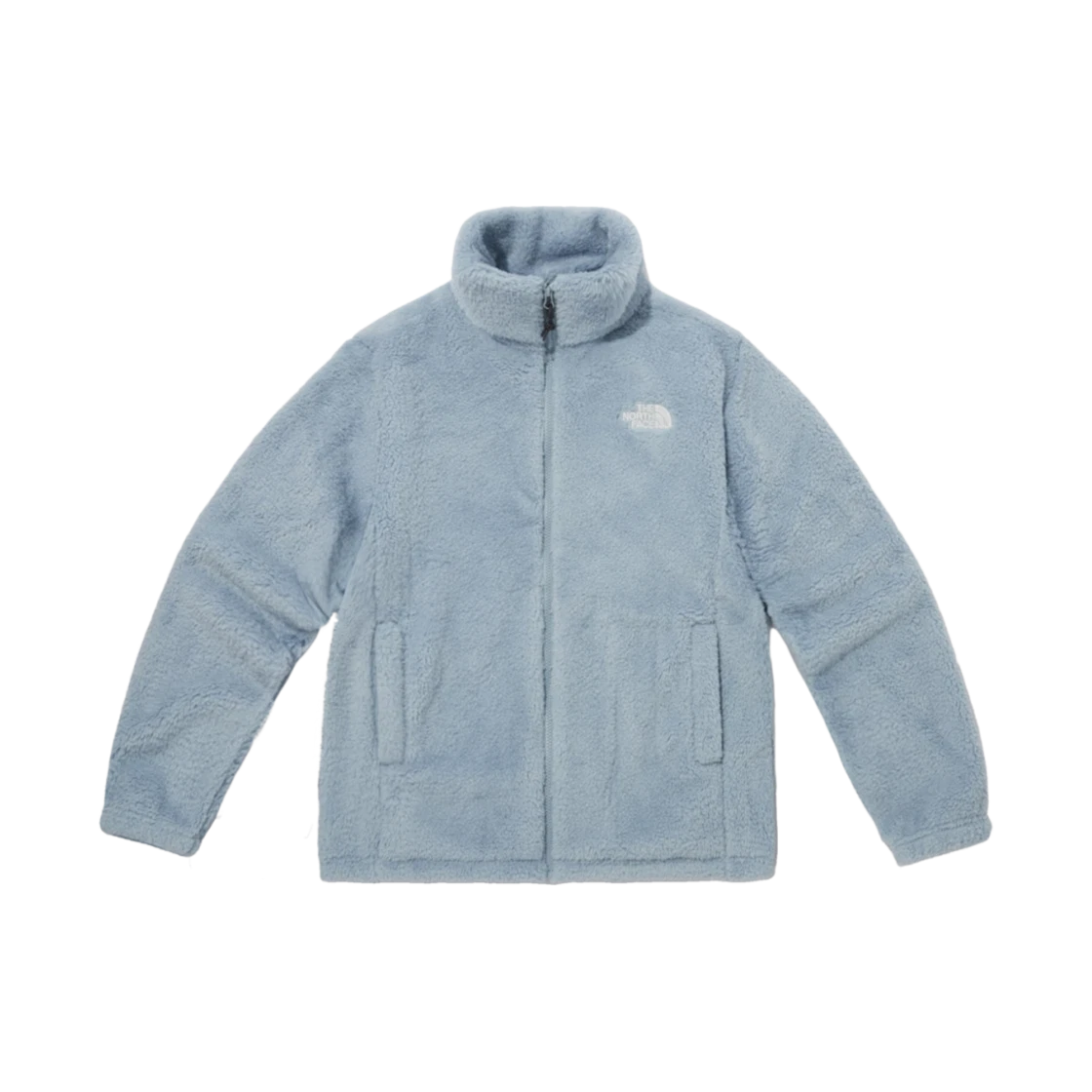 The North Face The North Face White Label Comfy Alpha Fleece Zip-Up Powder Blue · XL