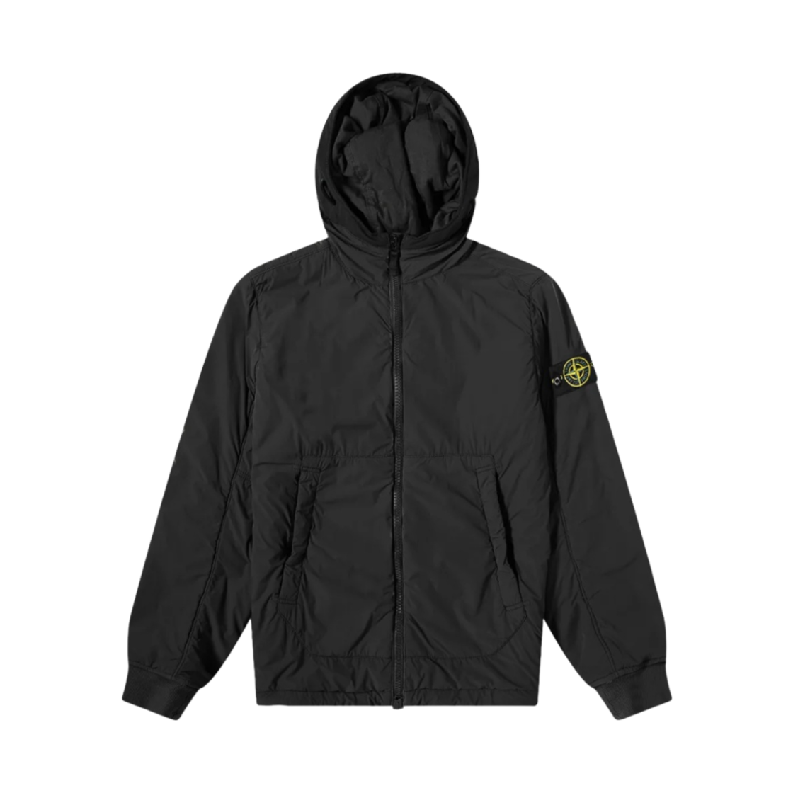 스톤 아일랜드 41928 컴포트 테크 컴포짓 폴라텍 후드 자켓 블랙 - 21FW(Stone Island 41928 Comfort Tech Composite Polartec Hooded Jacket Black - 21FW) - 1