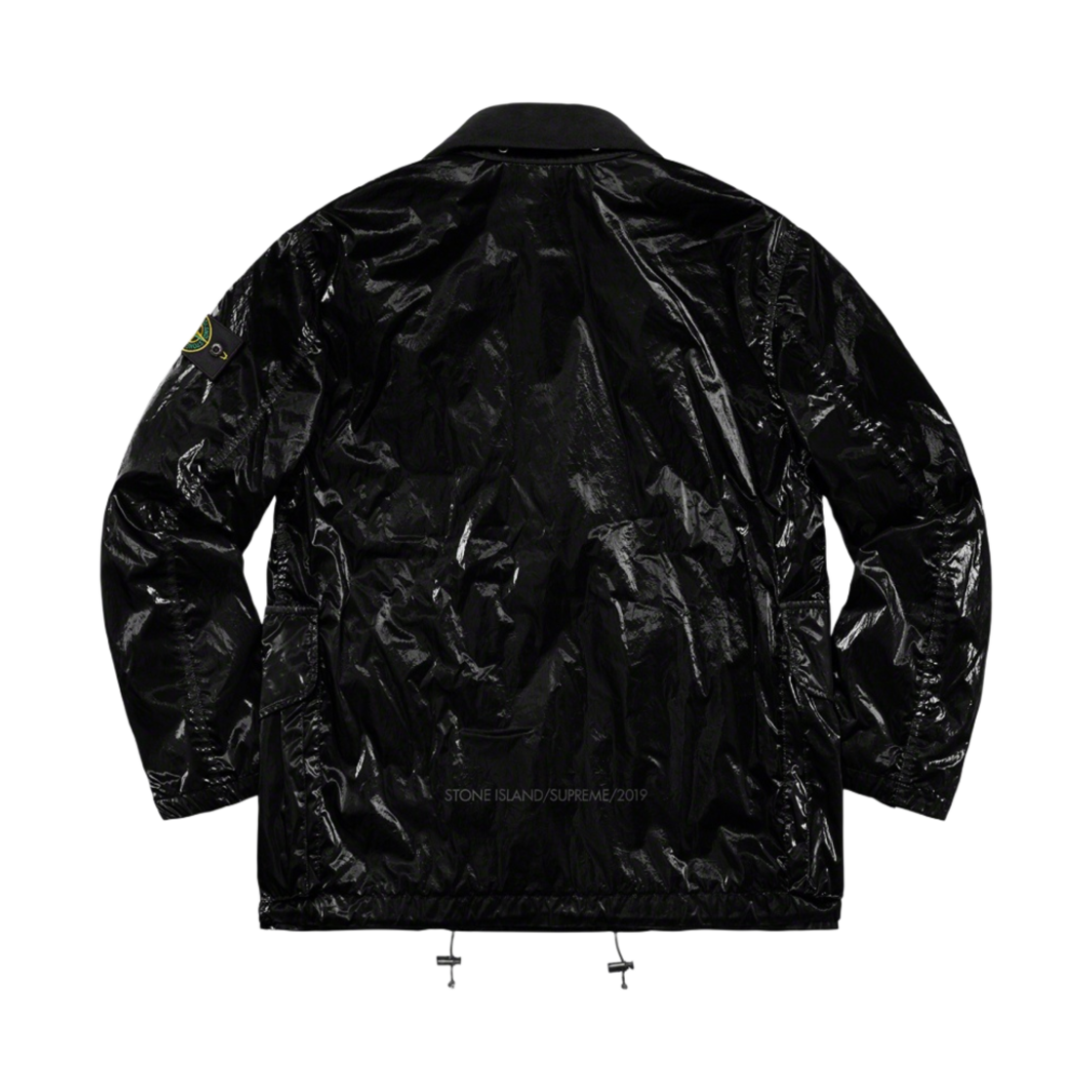 슈프림 x 스톤 아일랜드 뉴 실크 라이트 자켓 블랙 - 19SS(Supreme x Stone Island New Silk Light Jacket Black - 19SS) - 5