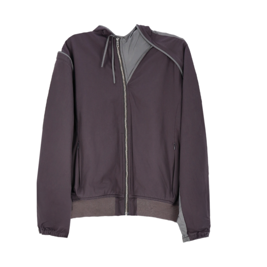 CK25SSJK02GR Cost Per Kilo Hooded Bomber Grey