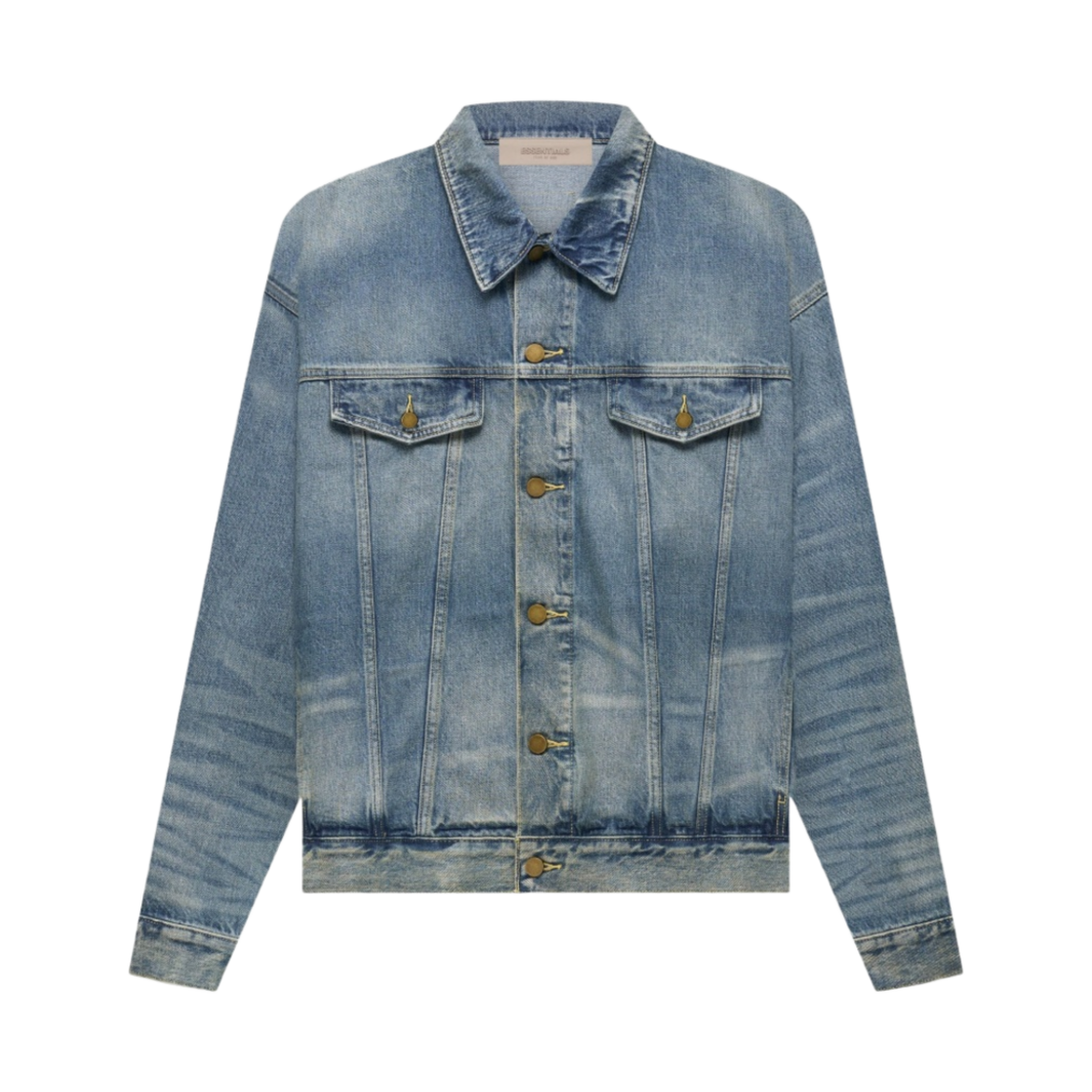 에센셜 트러커 자켓 인디고(Essentials Trucker Jacket Indigo)