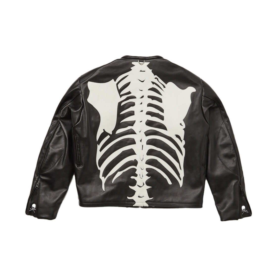 마스터마인드 월드 x 밴슨 본 자켓 커스텀 블랙 - 24FW(Mastermind World x Vanson Bone Jacket Custom Black - 24FW)