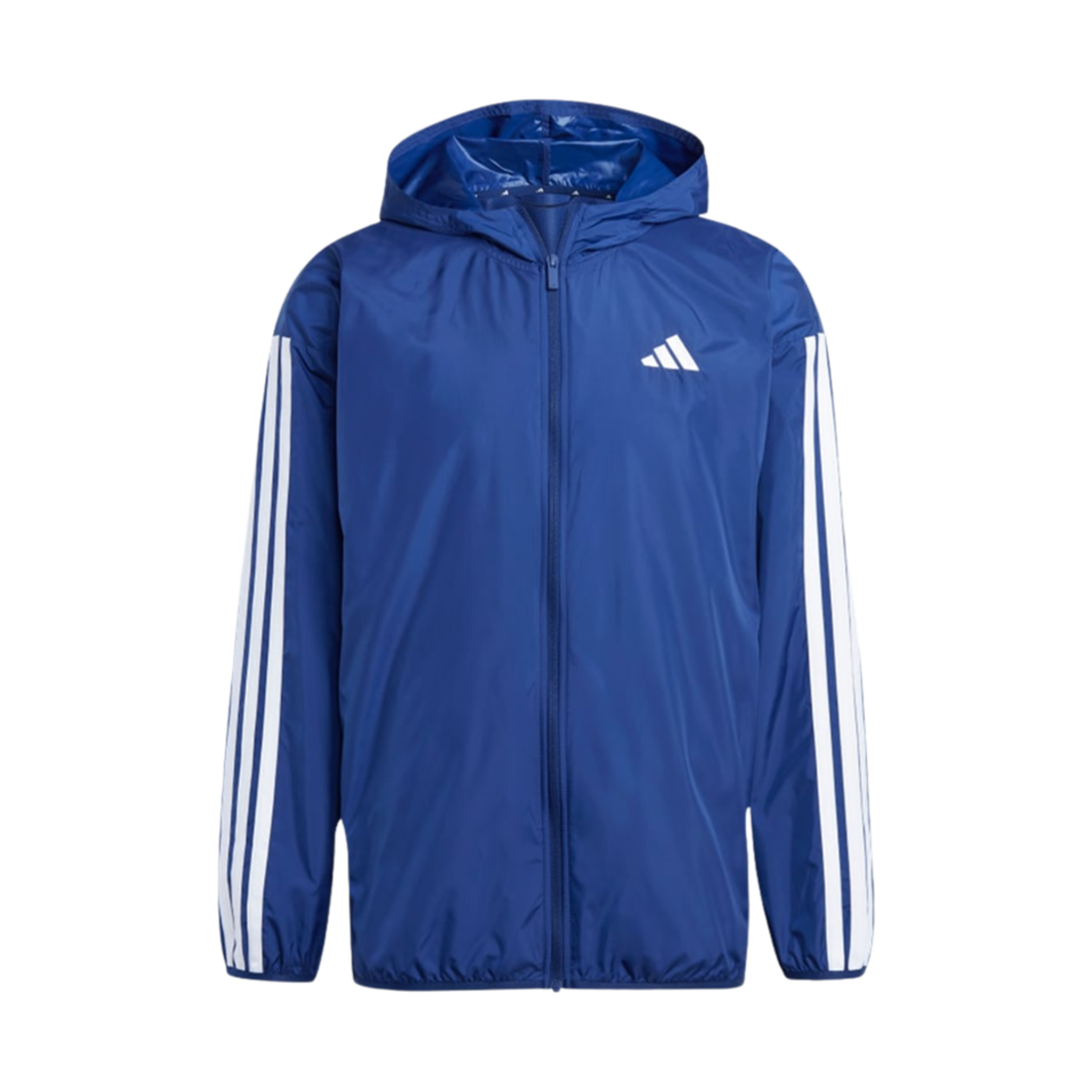 JE6327 Adidas Essentials 3-Stripes Windbreaker Dark Blue White - KR Sizing