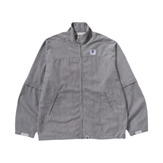 - BAPE x Comme des Garcons Hickory Rain Jacket Navy - 24SS