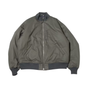Nanamica Insulation Varsity Jacket Moss Green